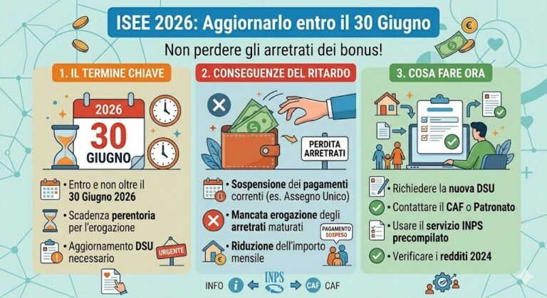 ISEE 2026 scadenza 30 giugno