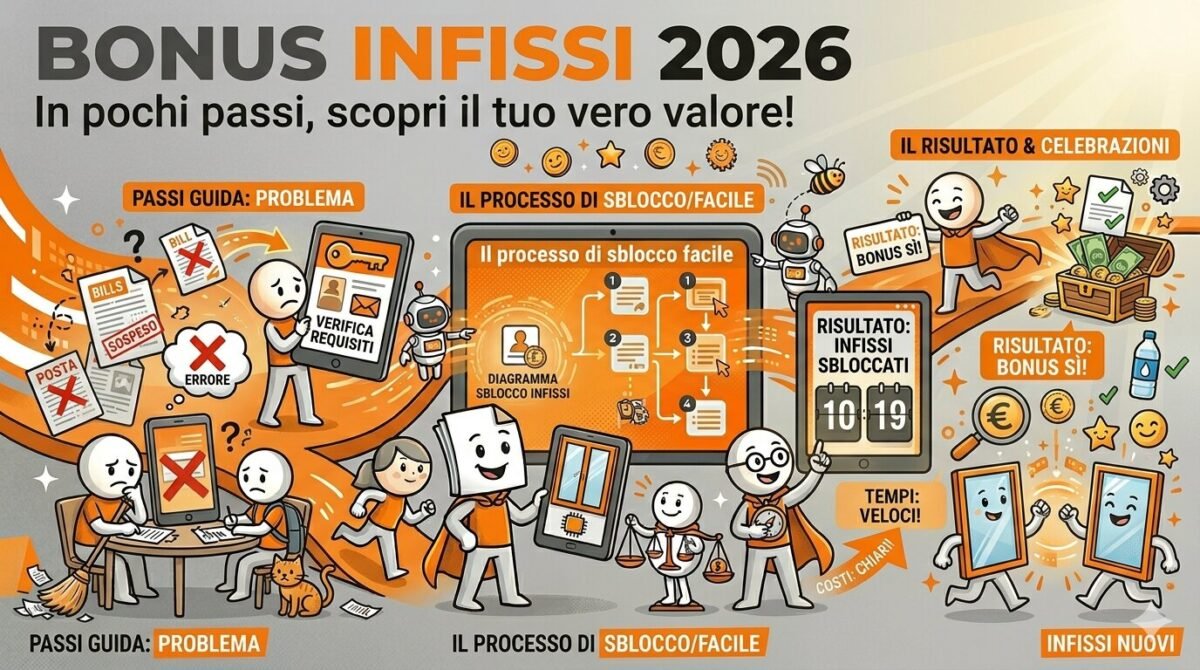 guida ai requisiti e alle detrazioni del bonus infissi 2026