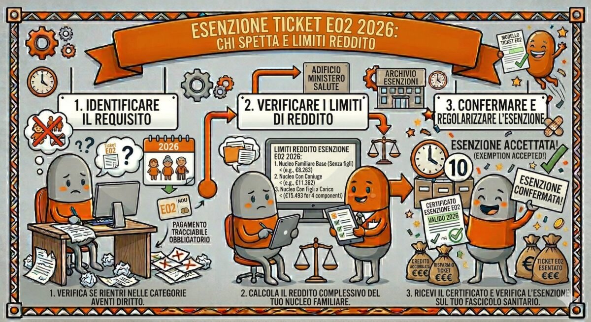 esenzione ticket E02 2026