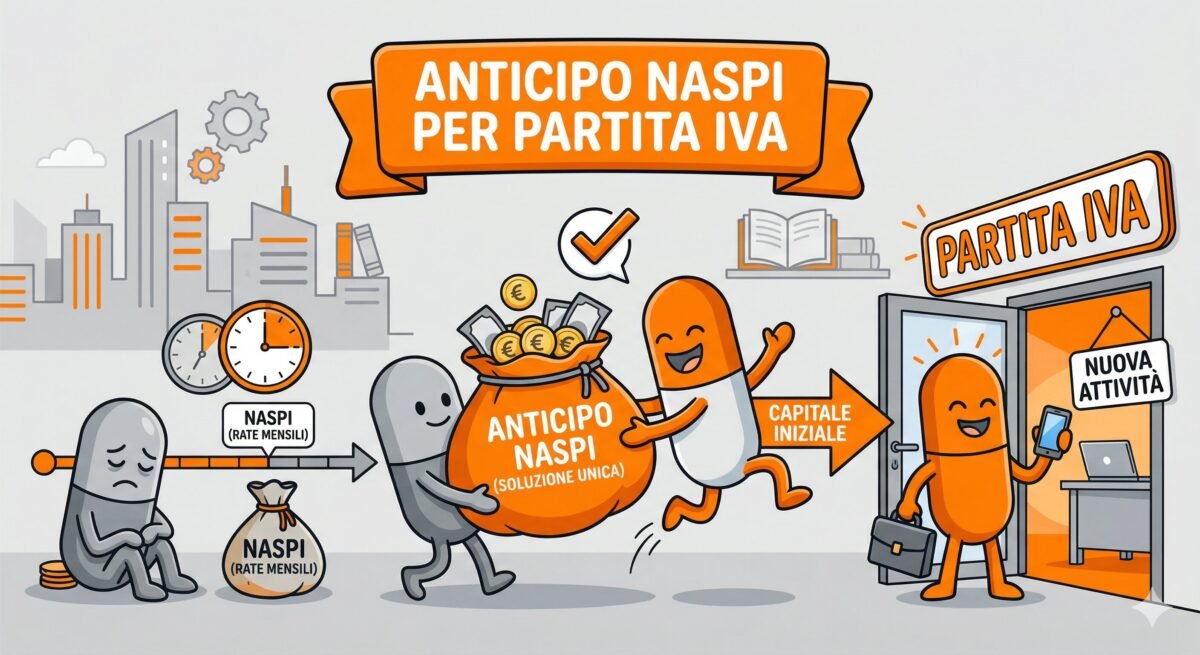 Anticipo naspi per partita IVA 2026
