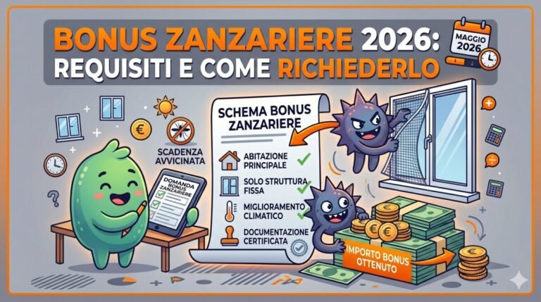 bonus zanzariere 2026