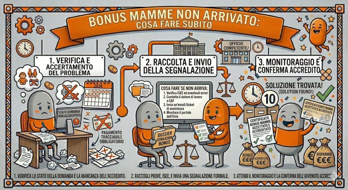 bonus mamme in busta paga non applicato