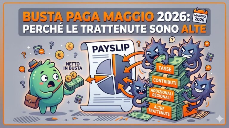 busta paga maggio 2026
